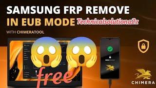 Samsung Exynos CPU frp remove free Chimera tool / #technicalsolutiona2z #chimera #tools #GSM.GAUTAM