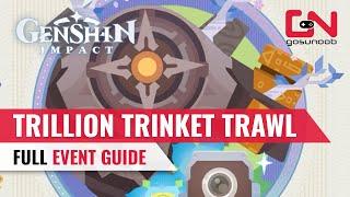 Trillion Trinket Trawl FULL Event - Genshin Impact Photo Event