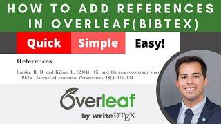 How to add Bibliography in Latex with Overleaf (BibTex)