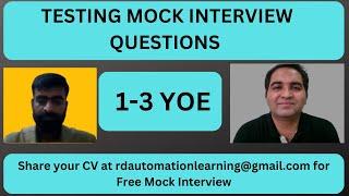 Testing Interview Questions | Real Time Interview Questions and Answers