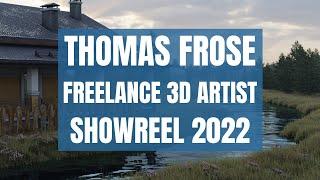 Showreel 2022 — Thomas Frose — Freelance 3D Artist