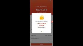 Cashback Langsung 10.000 koin shopee || pengisian pulsa Telkomsel || ShopeePay
