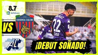 ¡GOL Y ASISTENCIA! de Nicolás González (DEBUT) VS ᴄᴏsᴇɴᴢᴀ ᴄᴀʟᴄɪᴏ | 13/08/2021