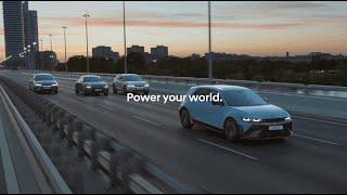 Hyundai IONIQ. Power your world