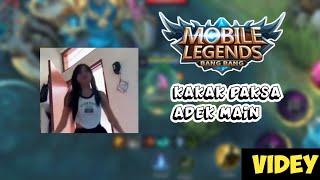 KAKAK PAKSA ADEK MAIN - HYPER ALPHA GAMEPLAY MOBILE LEGEND