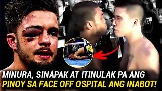 MINURA, SINAPAK AT ITINULAK PA NYA ANG PINOY, BRUTAL KNOCKOUT ANG INABOT!!