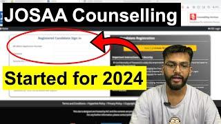 JOSAA Counselling Started 2024 Started Today - 10 Jun 2024, 5 PM