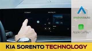 Media Screen in the 2024-2025 Kia Sorento | Apple CarPlay, Android Auto Navigation, and more!