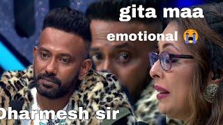 Dharmesh sir emotional  moment dance Plus