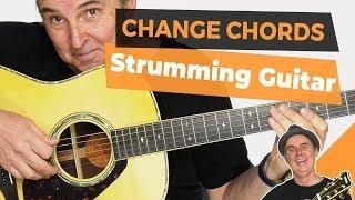 How to Change Chords on Time While Strumming Guitar