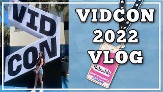 VIDCON VLOG 2022! Seeing Leah Ashe, MeganPlays, AshleyTheUnicorn, & MORE! | ROBUILDS