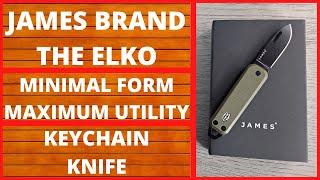 The James Brand, The Elko, Keychain knife, Minimal Form, Maximum Ultility, Everyday Carry, EDC