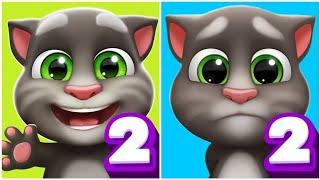 Red Vs Blue My Talking Tom 2 Vs My Talking Tom 2