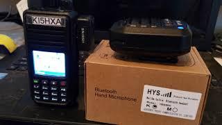 HYS bluetooth speaker\microphone.