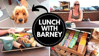 MEETING BARNEY FOR LUNCH AT SPUD AND BERRIES | YORKSHIRE | THE LODGE GUYS