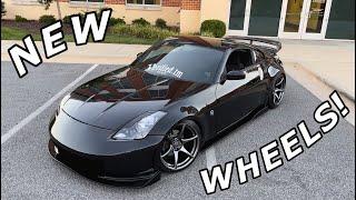 Update On My 350z! + NEW KANSEI WHEELS!!