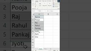 ️How to Create Multiple Sheets in Excel with Single Click#trendingshorts #shortsvideo #exceltricks