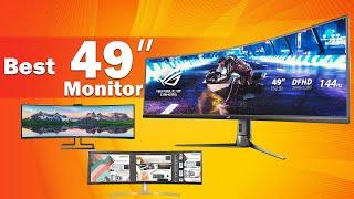 Top 5 best 49 inch monitor 2021|  Best Ultrawide Monitors for 4K, Ultrawide, Gaming, and More