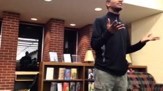 Open Mic Reading "#maledancerproblems" by Darrin Mosley Jr.