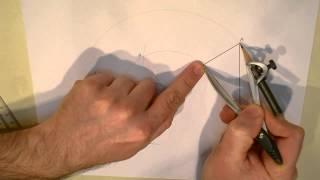 Geometric Construction of Rotation about a fixed point (FULL)