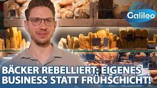 Mein eigener Boss: Dieser Bäcker sagt der Nachtschicht den Kampf an!