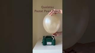 Qualatex Pastel Pearl Peach Balloons #qualatex #partydecorations #nudecolor #beige #pearl #balloon