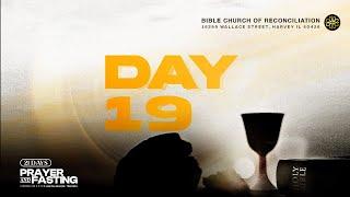 Day 19 of 21 Days of Prayer and Fasting | The BCOR