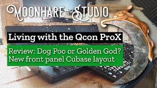 Qcon Pro X new front panel overview for Cubase