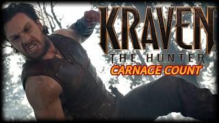 Kraven The Hunter Carnage Count