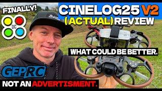 Geprc Cinelog25 V2 Cinewhoop under 250g! - FULL REVIEW & FLIGHTS 