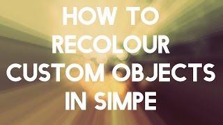 How To Recolour Custom Objects in SimPE