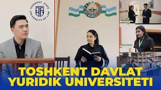 TOSHKENT DAVLAT YURIDIK UNIVERSITETIGA SAYOHAT | TALABALIK - OLTIN DAVRIM | YOSHLAR TELEKANALI