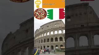 Pizza.!! & The Colosseum !! Can you Guess?! #quiz #geography #trivia #riddles #wonder #facts #shorts