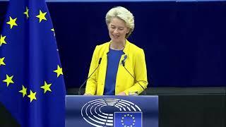 Glory to a country of European heroes  Slava Ukraini! #SOTEU 2022 President von der Leyen