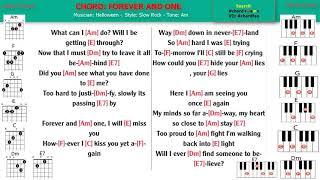 Lyrics and chord | Forever and one | Am