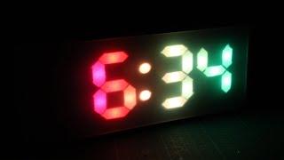 How To Make Amazing Colorful RGB LED Clock