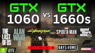GTX 1060 vs GTX 1660 Super Tested in 15 Games (2024) | 1080p