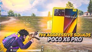 UPDATE 3.2 GAMEPLAY - POCO X6 PRO  DIMENCITY 8300 ULTRA (SMOOTH+ 90 FPS GAMEPLAY)PUBG/BGMI.