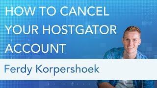 How To Cancel Your Hostgator Account