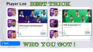 POTW PACK OPENING AND TRICK | PES 2021 MOBILE, eFOOTBALL PES 2021