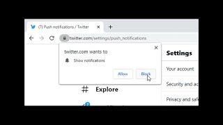 How to stop Notification Prompts in Google Chrome