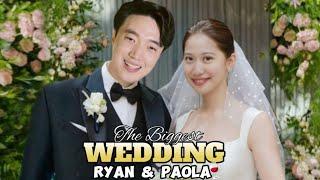 Just Now! THE BIGGEST WEDDING CEREMONY OF PAOLA AND RYAN BANG! 