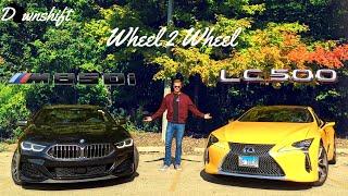 WHEEL 2 WHEEL | BMW M850i vs Lexus LC 500 - Halo Wars