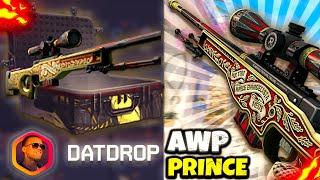 (DATDROP) THE LEGENDARY AWP PRINCE CAME WHEN I NEVER EXPECTED IT! - DatDrop Case Opening