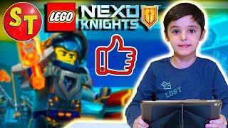 ИГРА ЛЕГО Мерлок 2. Наши силы нексо найтс! LEGO nexo knights | funny kids.