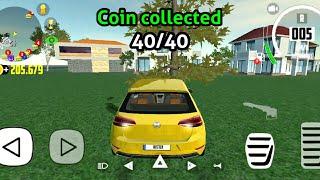 How to collect 40 coins in Car simulator 2 - Car Simulator 2 coins location