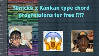 [FREE] 30nickk x Kankan Type chord progression kit / Pluggnb Midi kit "Nun 2 me"
