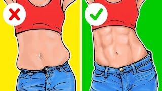 7 Easy Exercises for a Flat Stomach and Small Waist