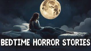 12 Hours of Scary Bedtime Stories  Black Screen | Whispers and Rain |