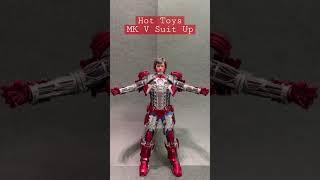 Hot Toys MMS600 Tony Stark MK V Suit Up Ver. #shorts #hottoys #sixthscale #ironman #tonystark